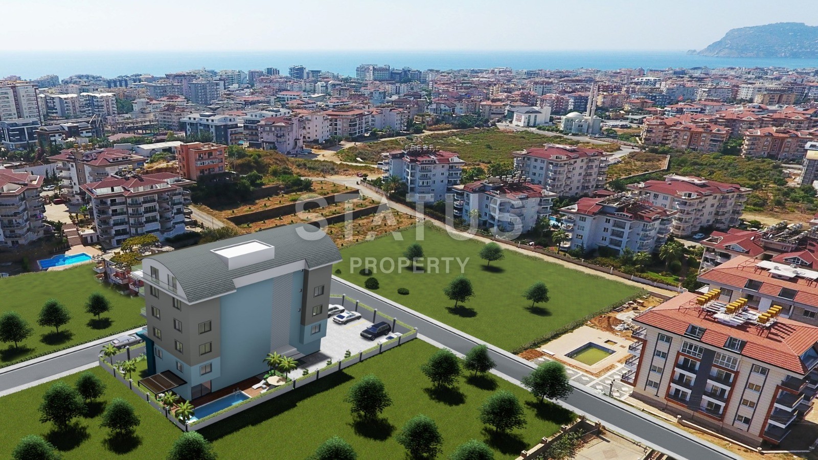 Двухкомнатные квартиры в новом комплексе в Обе, 55 м2 фото 8