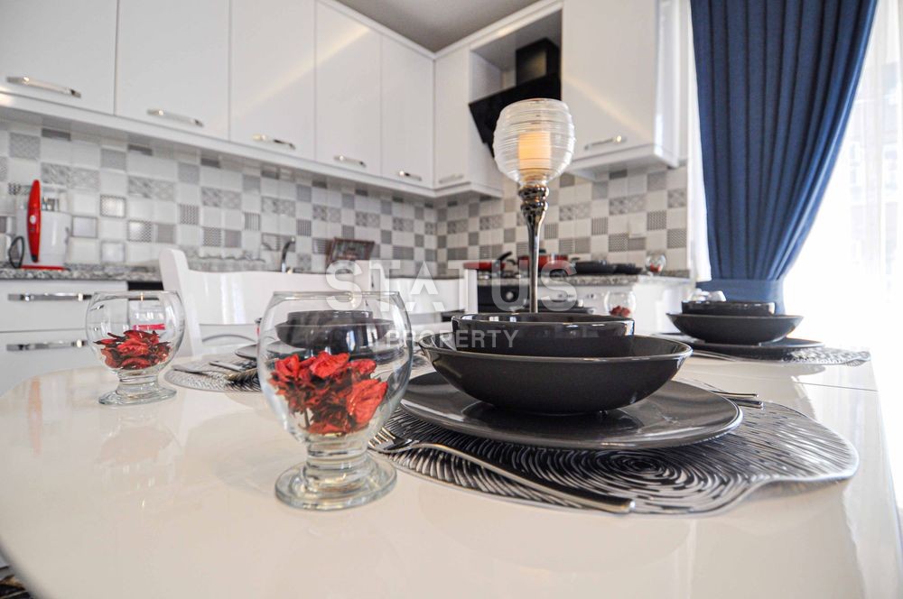 Двухкомнатная квартира с мебелью и видом на море! 90 м2 фото 7