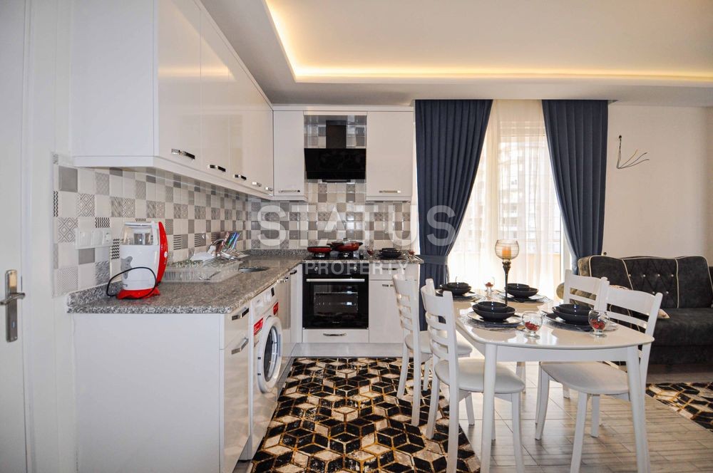 Двухкомнатная квартира с мебелью и видом на море! 90 м2 фото 11