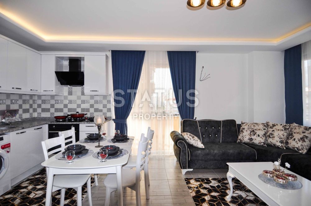 Двухкомнатная квартира с мебелью и видом на море! 90 м2 фото 12