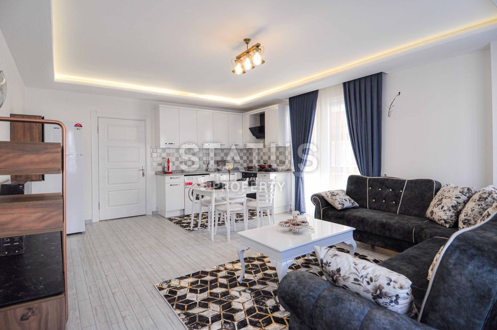 Двухкомнатная квартира с мебелью и видом на море! 90 м2 фото 13