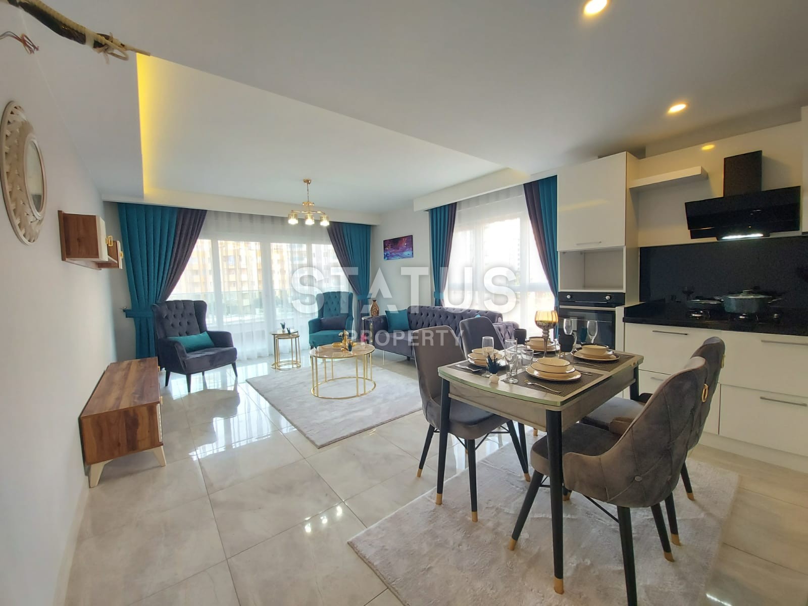 Apartment 1+1 with a large area of 80 m2 фото 12