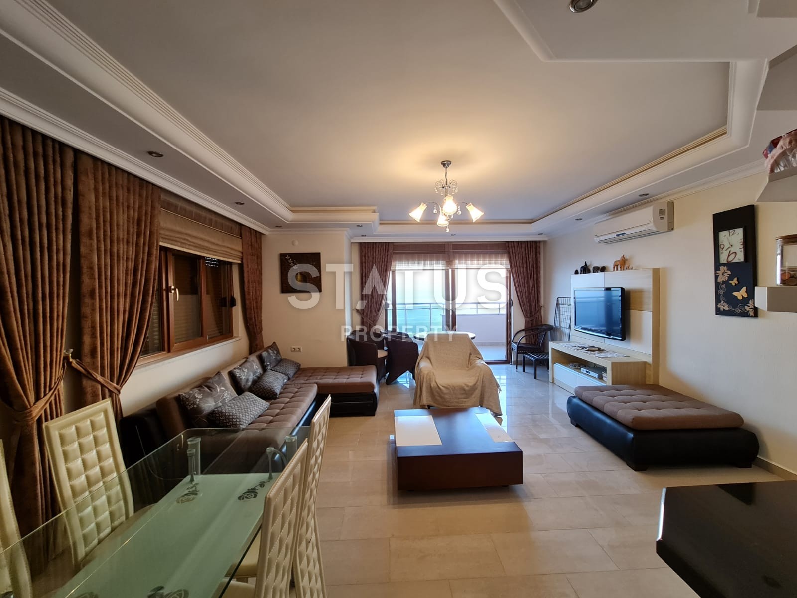 Пентхаус 2+1 с панорамным видом на побережье и горы Торос фото 4