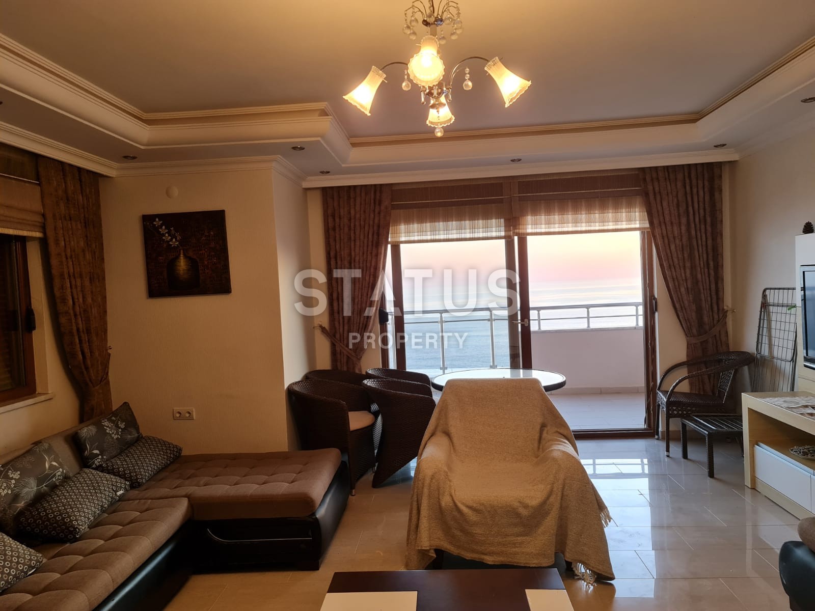 Пентхаус 2+1 с панорамным видом на побережье и горы Торос фото 14