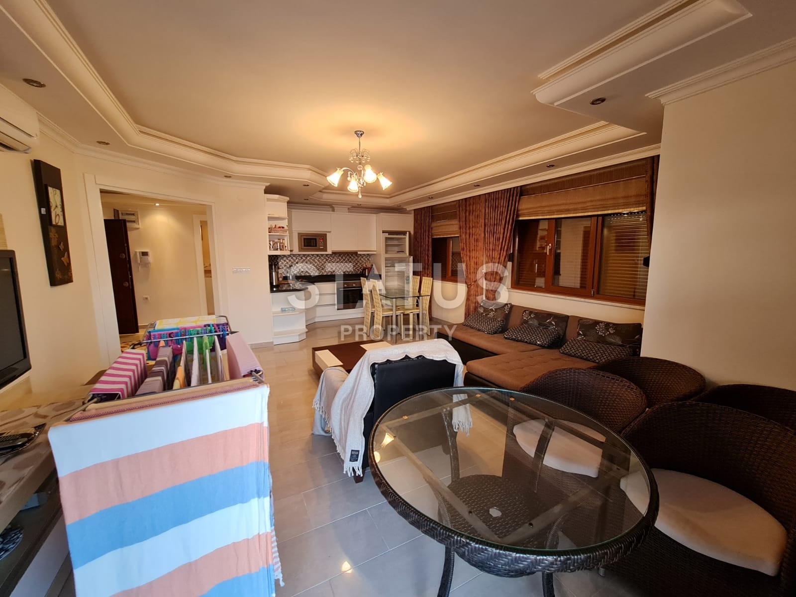 Пентхаус 2+1 с панорамным видом на побережье и горы Торос фото 15