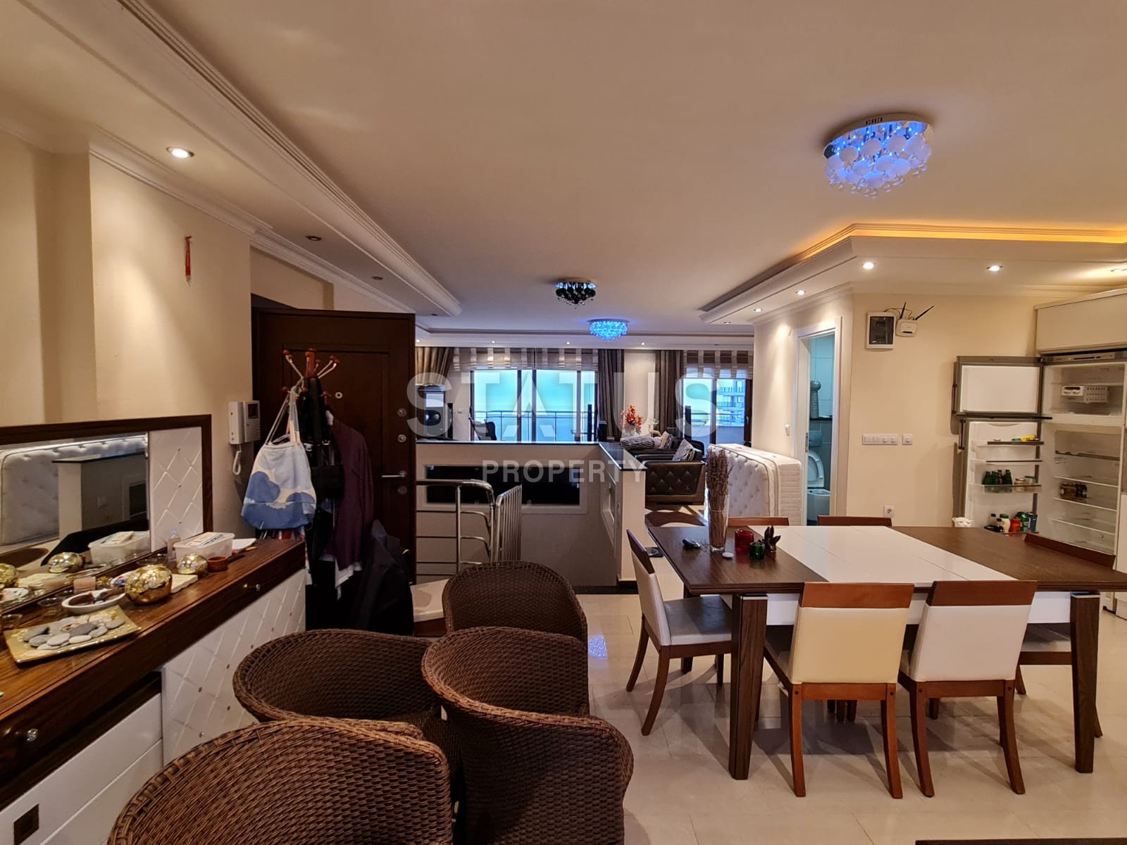 Penthouse 3+1 with furniture and beautiful views, 250 m2 фото 9