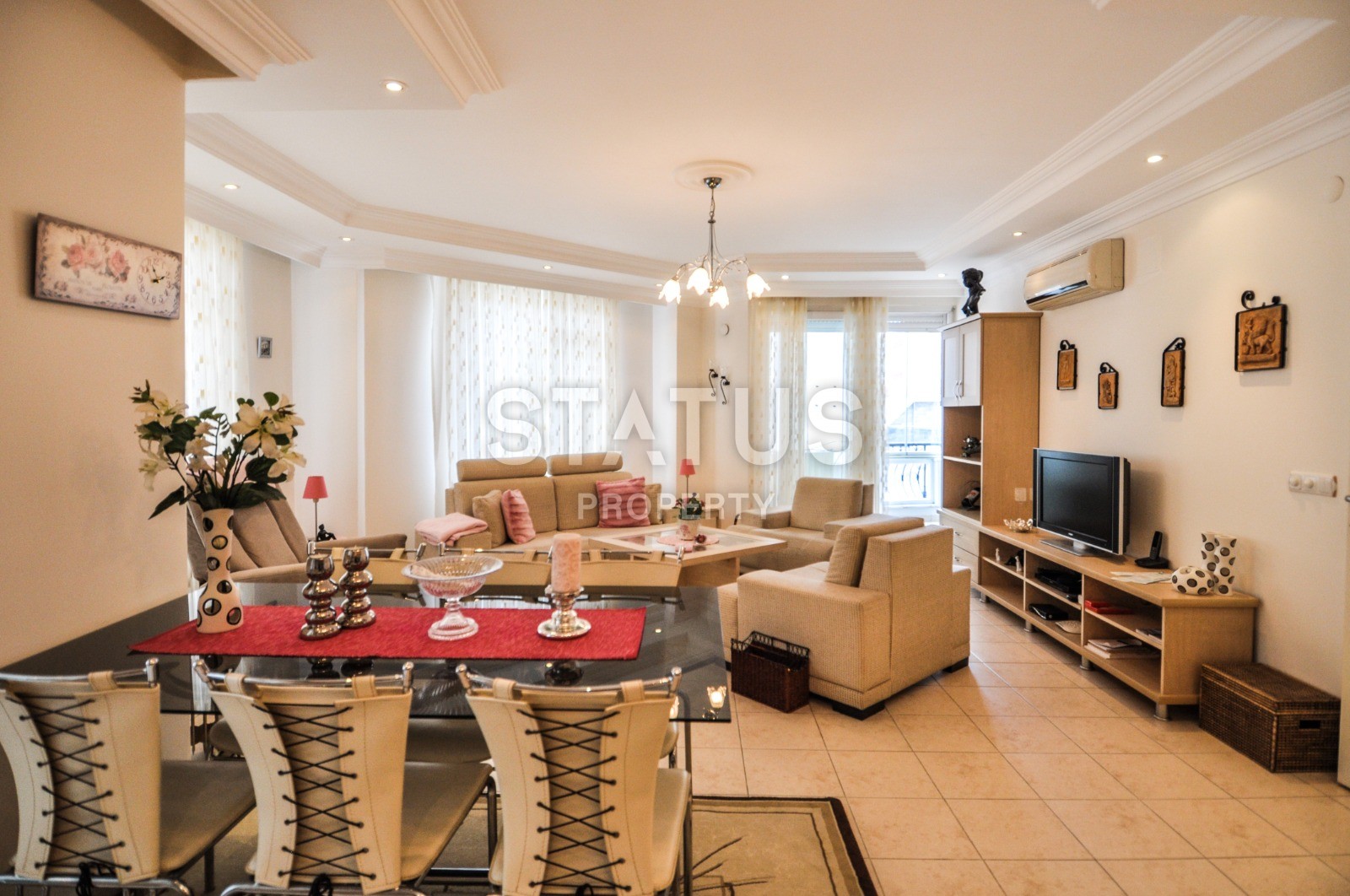 Furnished 2+1 apartments with mountain views in the central part of Alanya. фото 6