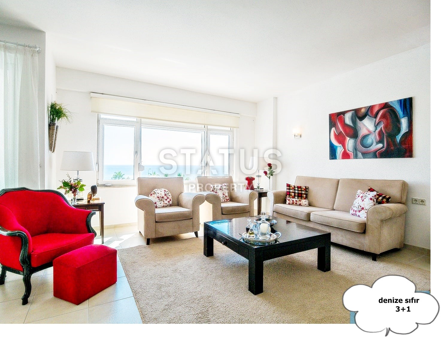 Квартира 3+1 на первой линии моря! фото 26