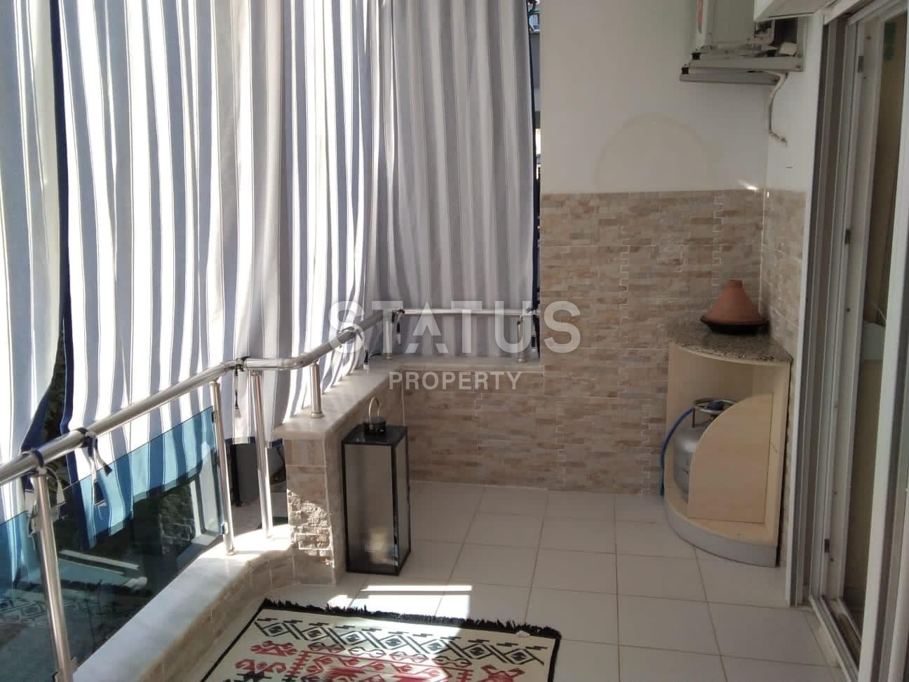 Уютная двухкомнатная квартира в Махмутларе, 65 м2 фото 8