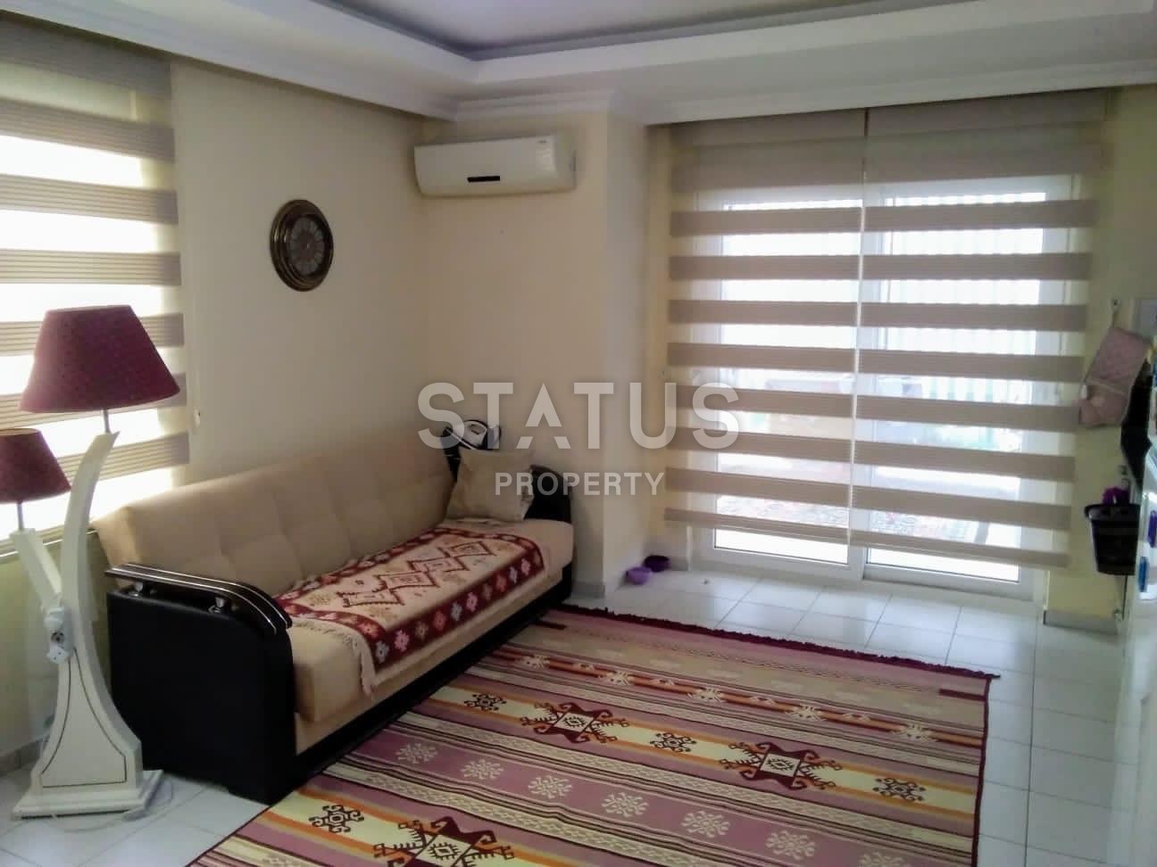 Уютная двухкомнатная квартира в Махмутларе, 65 м2 фото 12