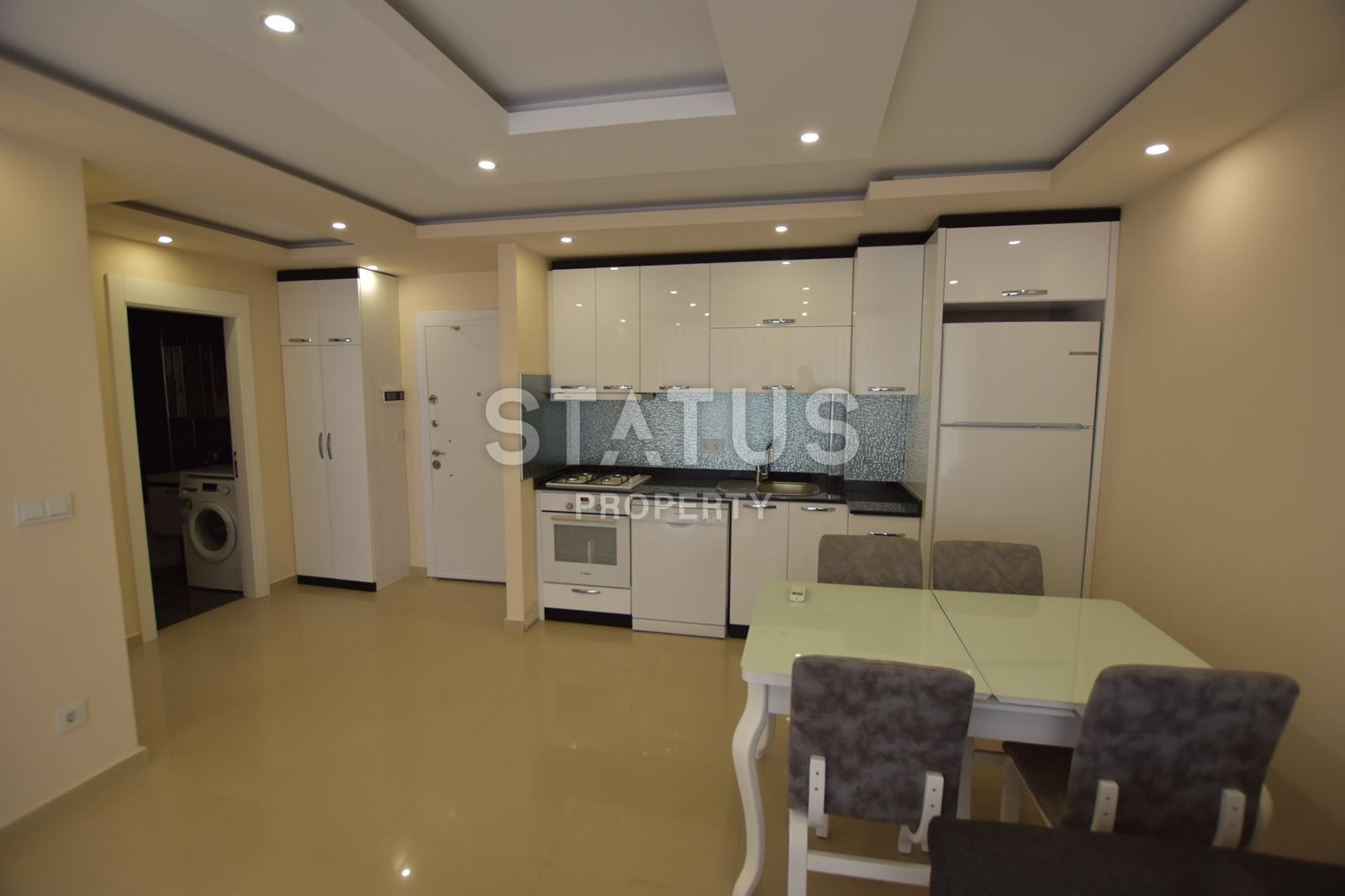 Двухкомнатная квартира в новом комплексе и новой мебелью, 65 м2 фото 2