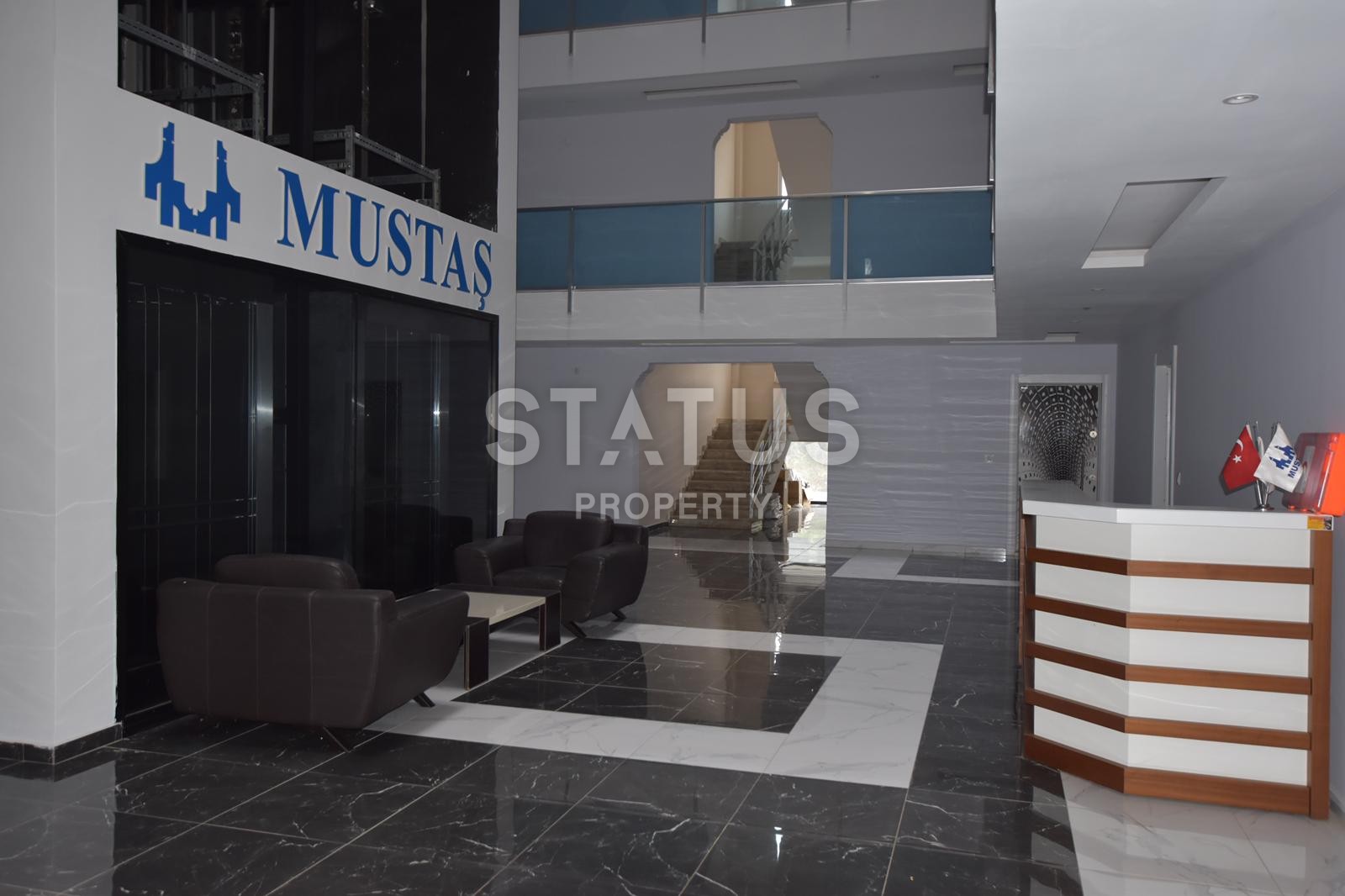 Двухкомнатная квартира в новом комплексе и новой мебелью, 65 м2 фото 9