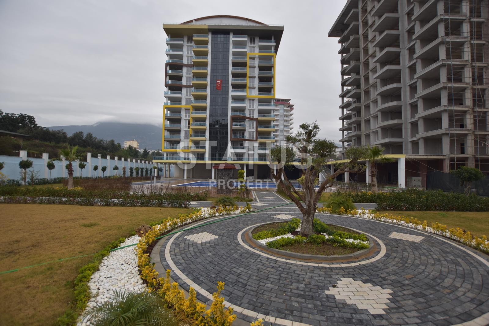 Двухкомнатная квартира в новом комплексе и новой мебелью, 65 м2 фото 16