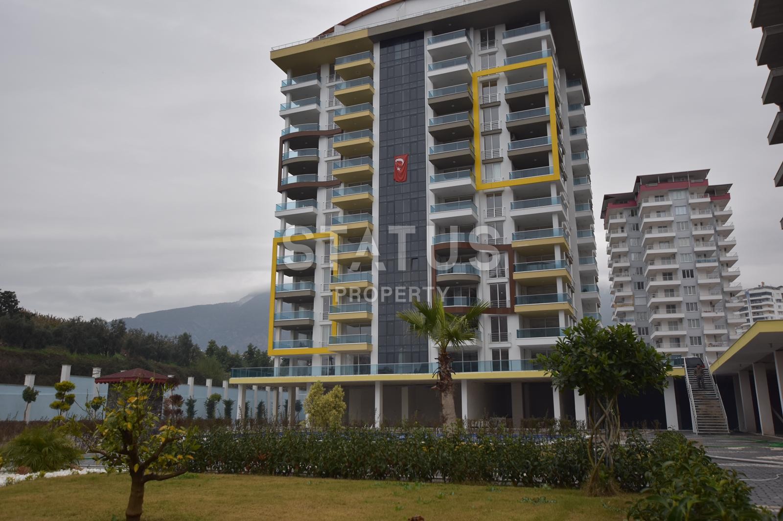 Двухкомнатная квартира в новом комплексе и новой мебелью, 65 м2 фото 18