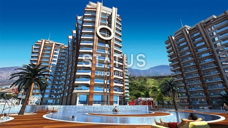 Апартаменты 1+1 с видом на море в роскошном комплексе, 65 м2 фото 1