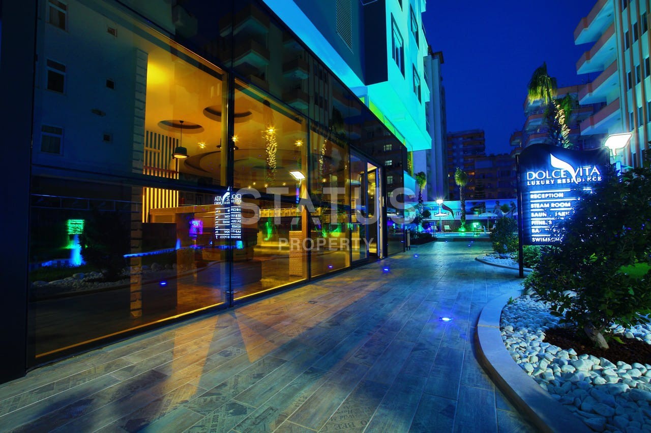 Апартаменты 1+1 в элитном комплексе, 58 кв.м. Махмутлар, Алания. фото 2
