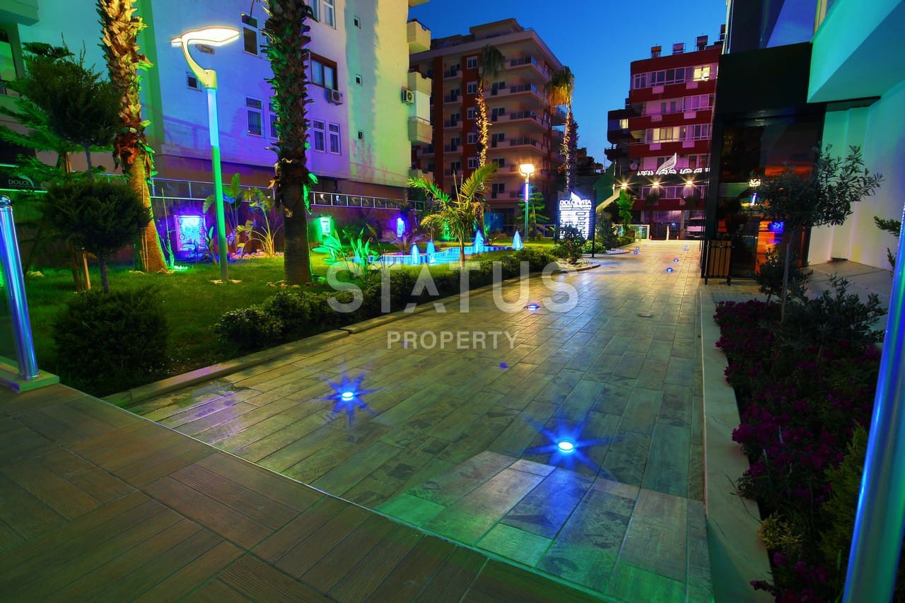 Апартаменты 1+1 в элитном комплексе, 58 кв.м. Махмутлар, Алания. фото 3