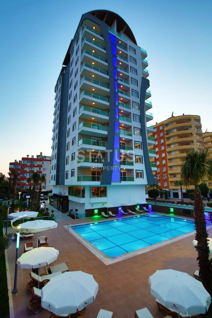 Апартаменты 1+1 в элитном комплексе, 58 кв.м. Махмутлар, Алания. фото 4