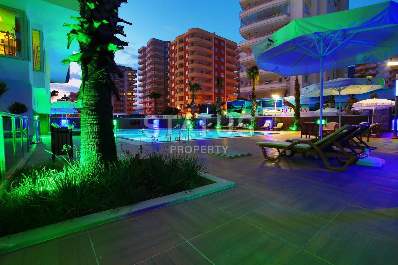 Апартаменты 1+1 в элитном комплексе, 58 кв.м. Махмутлар, Алания. фото 5