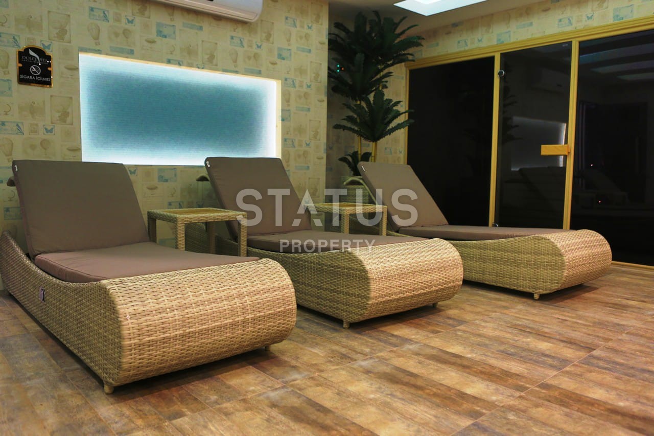 Апартаменты 1+1 в элитном комплексе, 58 кв.м. Махмутлар, Алания. фото 9