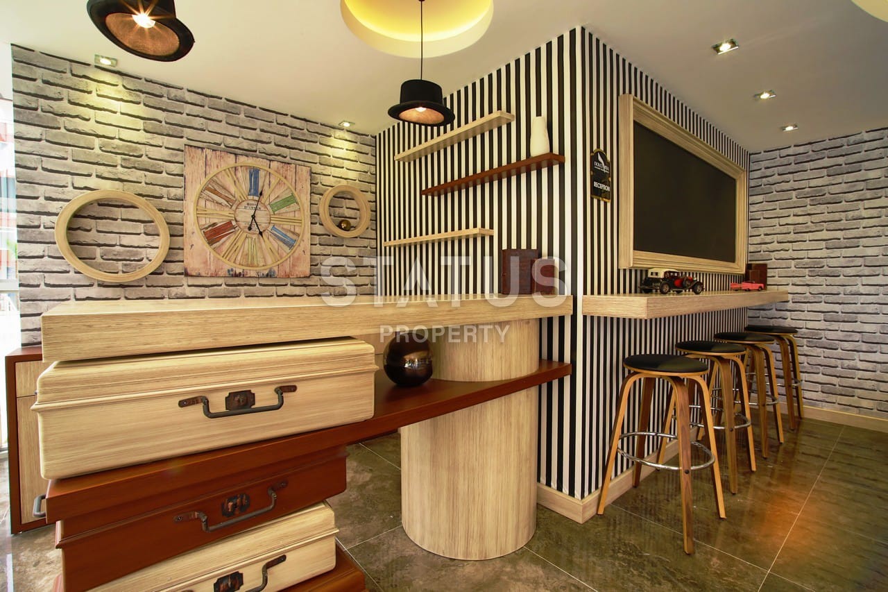 Апартаменты 1+1 в элитном комплексе, 58 кв.м. Махмутлар, Алания. фото 11