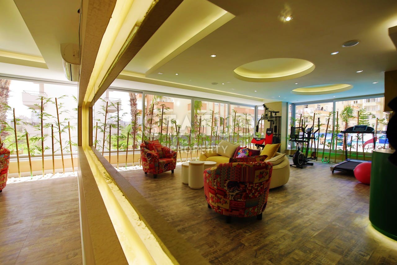 Апартаменты 1+1 в элитном комплексе, 58 кв.м. Махмутлар, Алания. фото 12