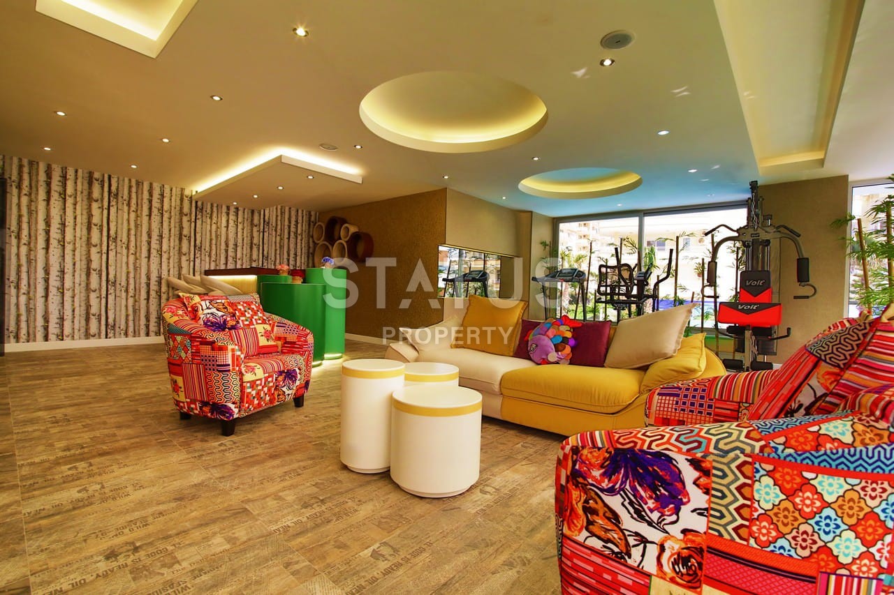 Апартаменты 1+1 в элитном комплексе, 58 кв.м. Махмутлар, Алания. фото 18