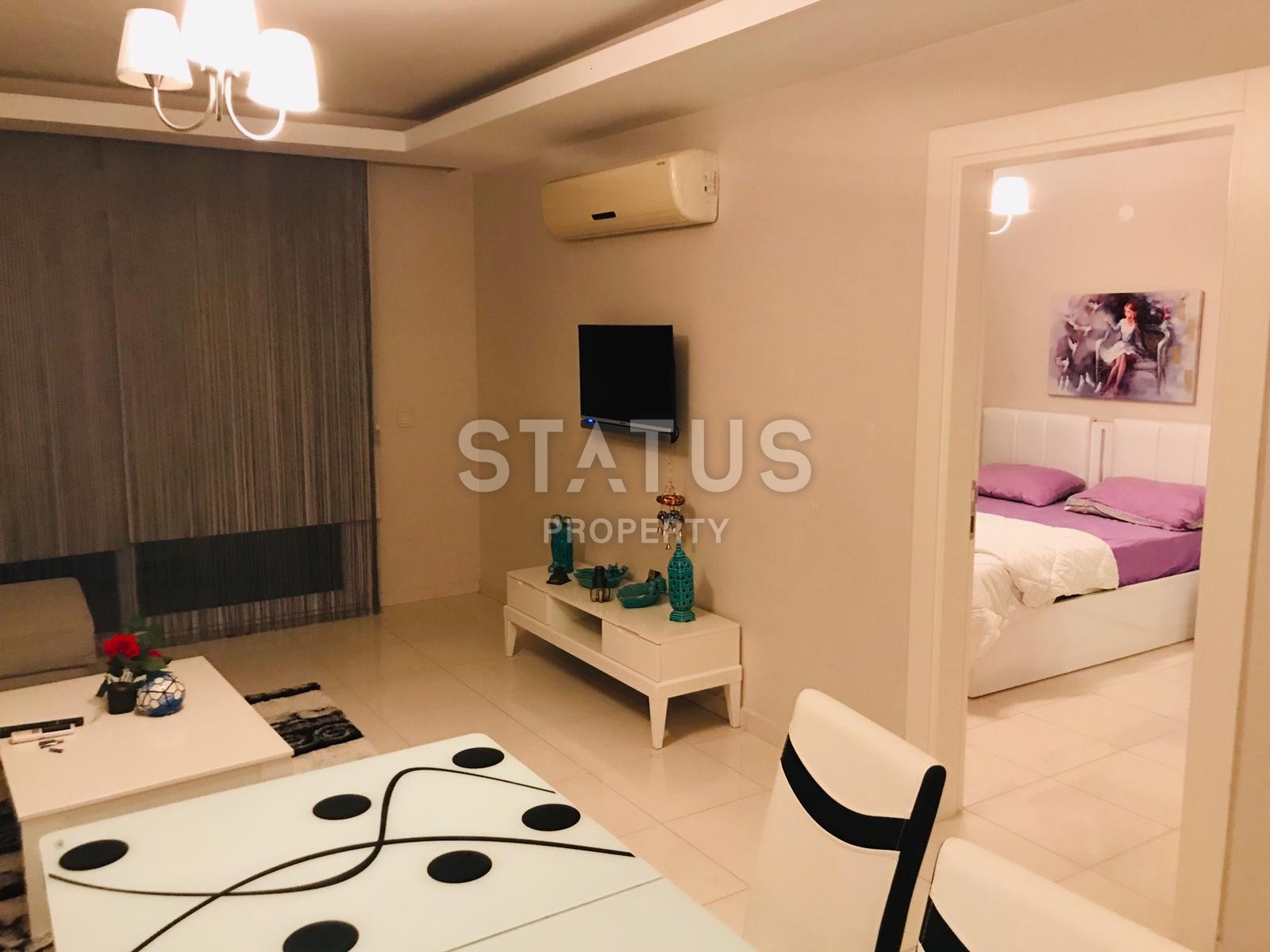 Апартаменты 1+1 в элитном комплексе, 58 кв.м. Махмутлар, Алания. фото 25