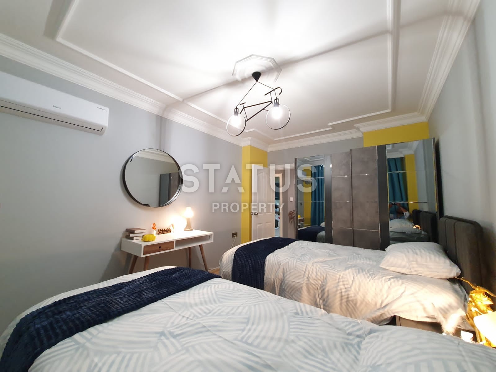 Апартаменты 2+1 с видом на море 130 кв.м. Махмутлар, Алания. фото 9