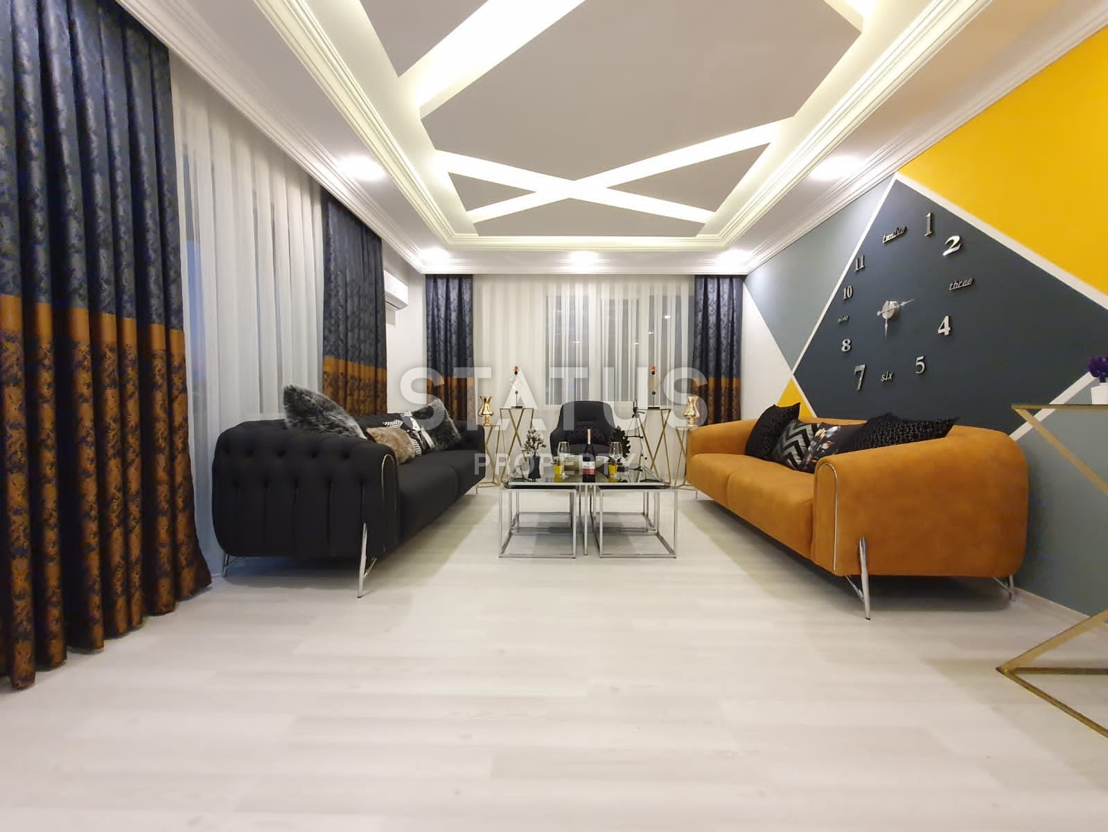 Апартаменты 2+1 с видом на море 130 кв.м. Махмутлар, Алания. фото 10