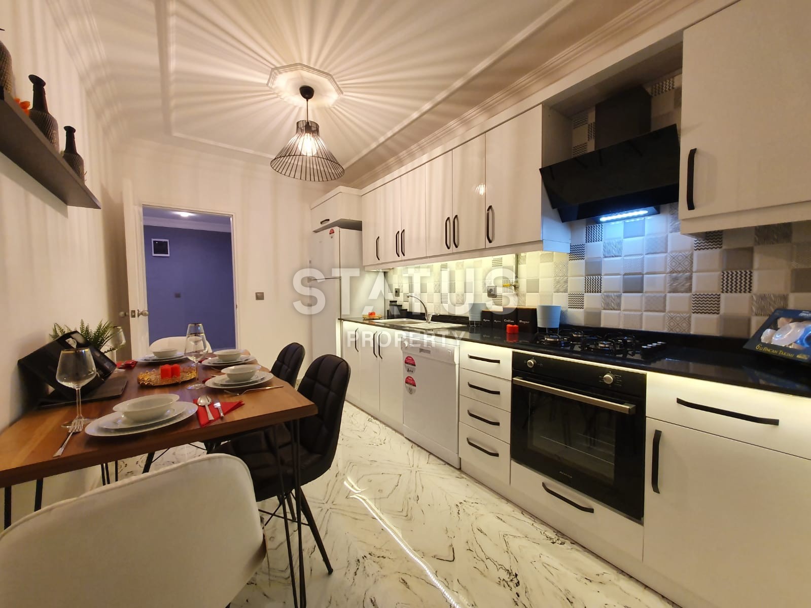 Апартаменты 2+1 с видом на море 130 кв.м. Махмутлар, Алания. фото 11