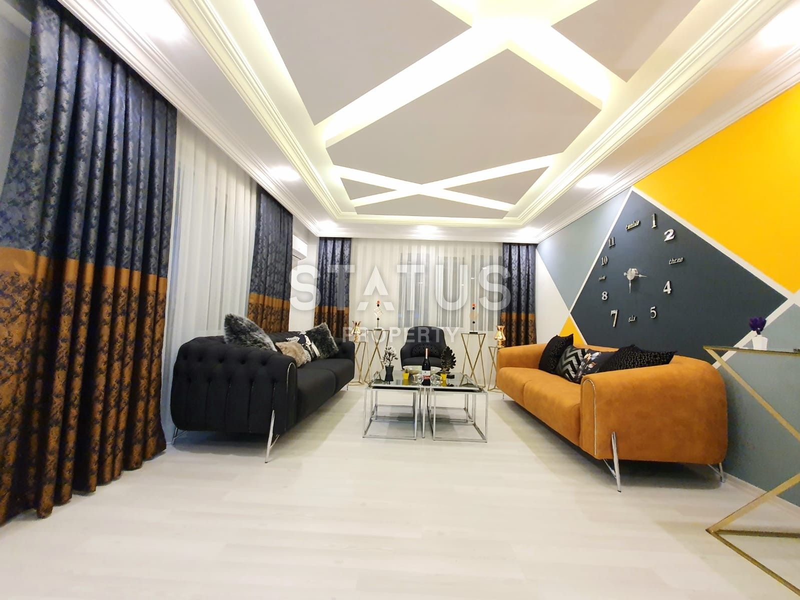 Апартаменты 2+1 с видом на море 130 кв.м. Махмутлар, Алания. фото 16