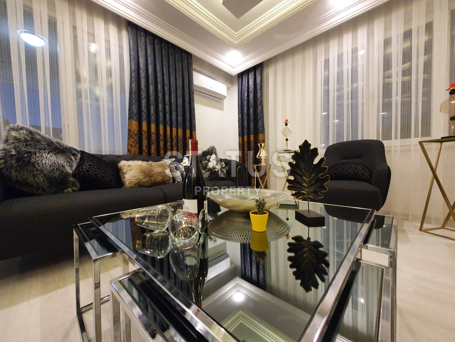 Апартаменты 2+1 с видом на море 130 кв.м. Махмутлар, Алания. фото 20