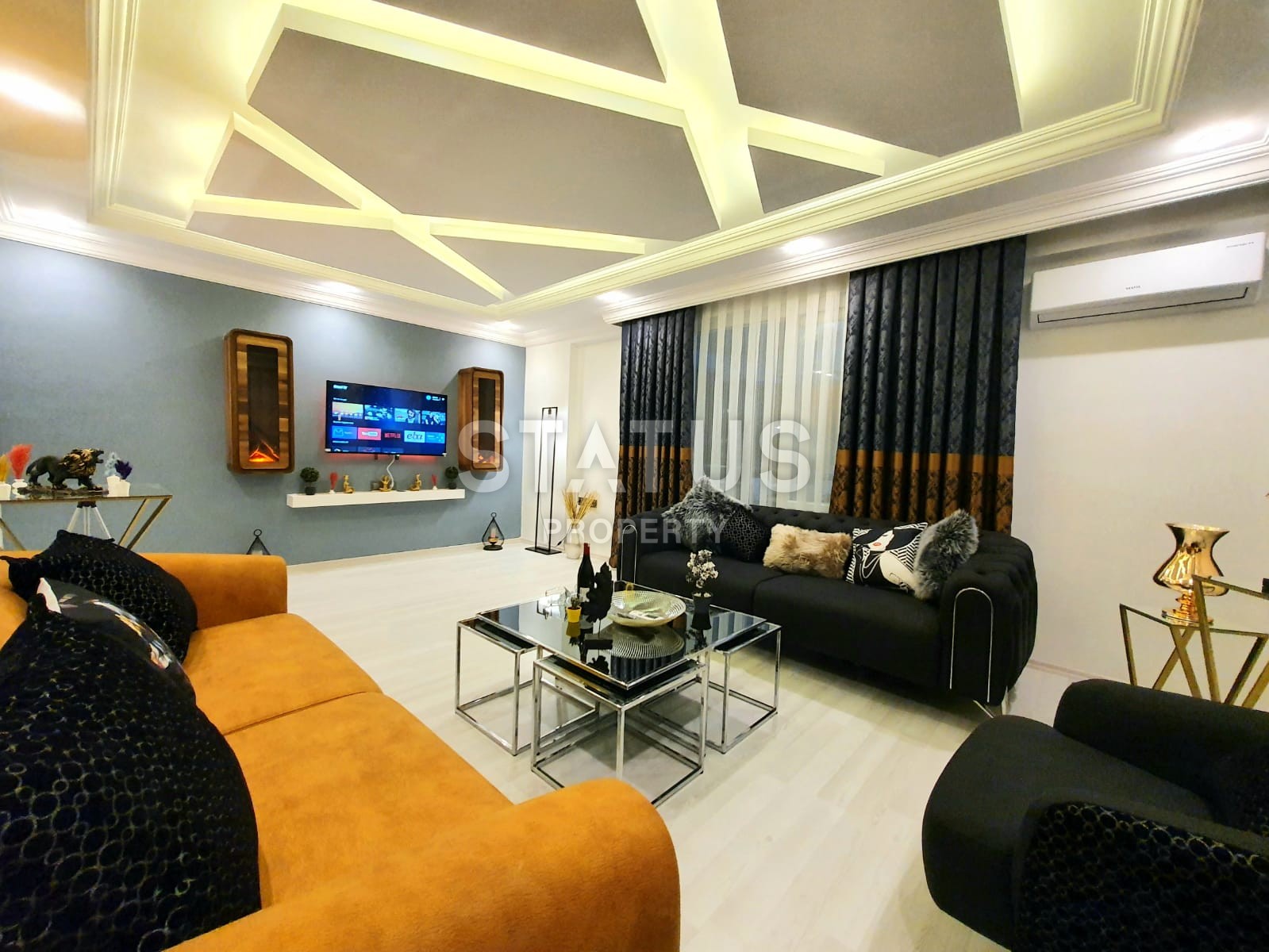 Апартаменты 2+1 с видом на море 130 кв.м. Махмутлар, Алания. фото 21