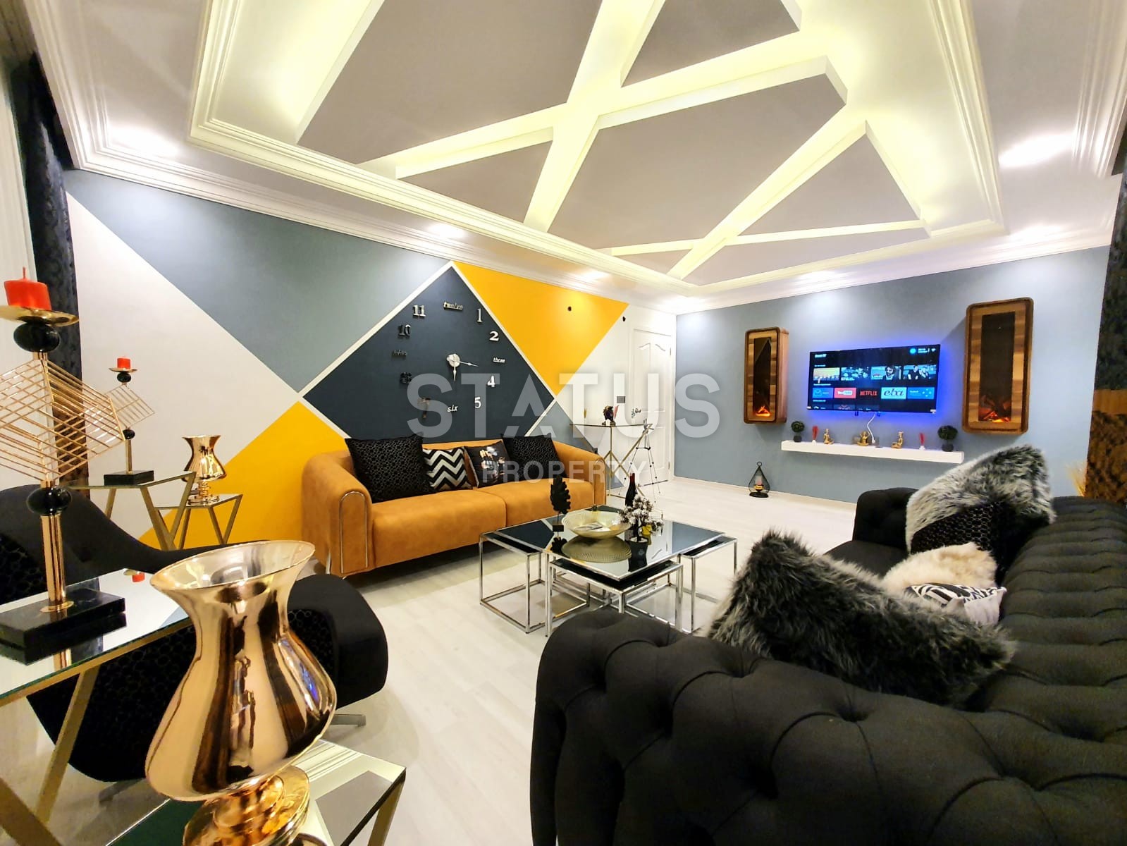 Апартаменты 2+1 с видом на море 130 кв.м. Махмутлар, Алания. фото 22