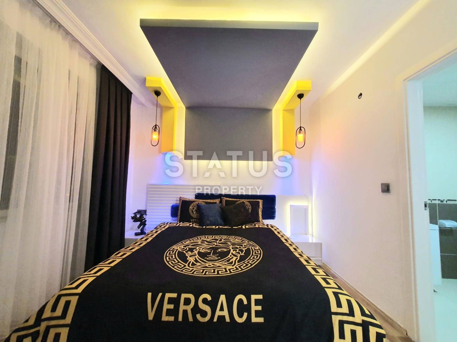 Апартаменты 2+1 с видом на море 130 кв.м. Махмутлар, Алания. фото 26