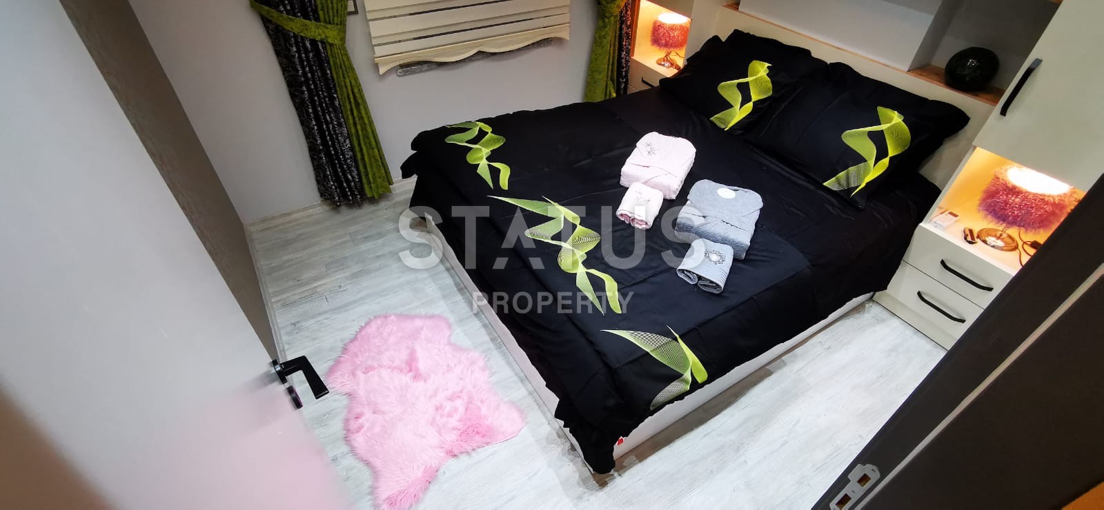 Меблированные апартаменты 1+1 в комплексе с инфраструктурой 47 м2. Махмутлар, Алания. фото 3