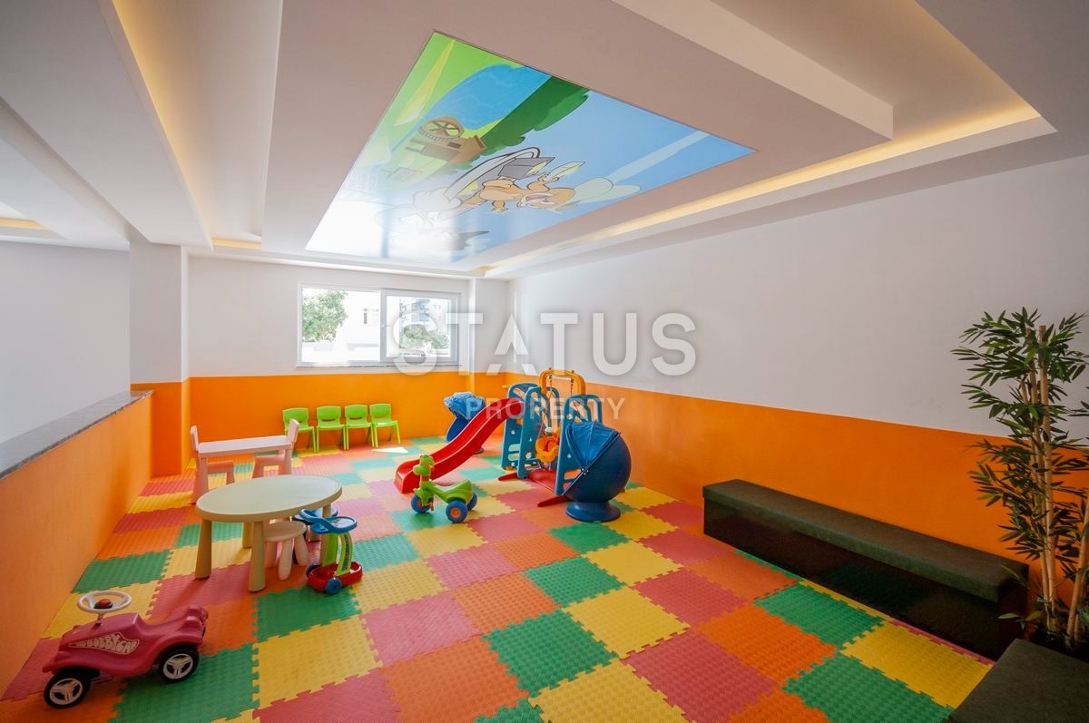 Меблированные апартаменты 1+1 в комплексе с инфраструктурой 47 м2. Махмутлар, Алания. фото 11