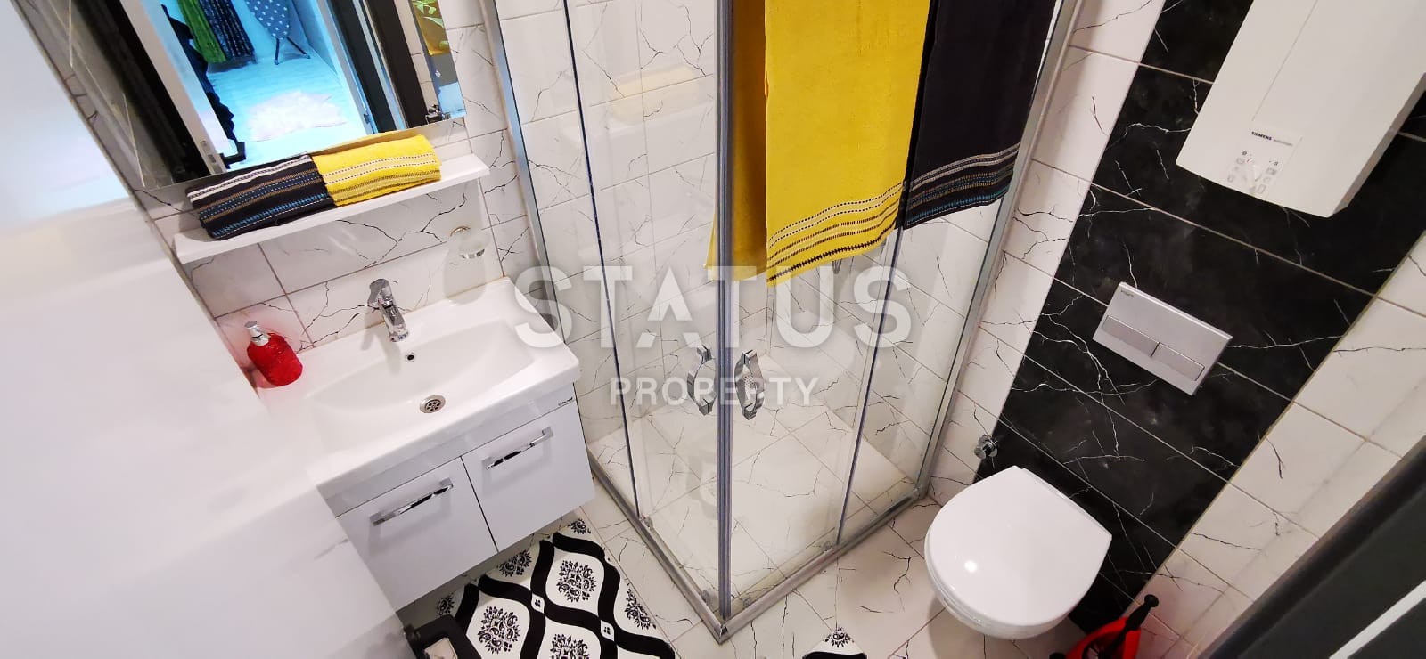 Меблированные апартаменты 1+1 в комплексе с инфраструктурой 47 м2. Махмутлар, Алания. фото 13