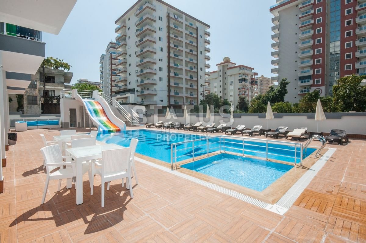 Меблированные апартаменты 1+1 в комплексе с инфраструктурой 47 м2. Махмутлар, Алания. фото 20