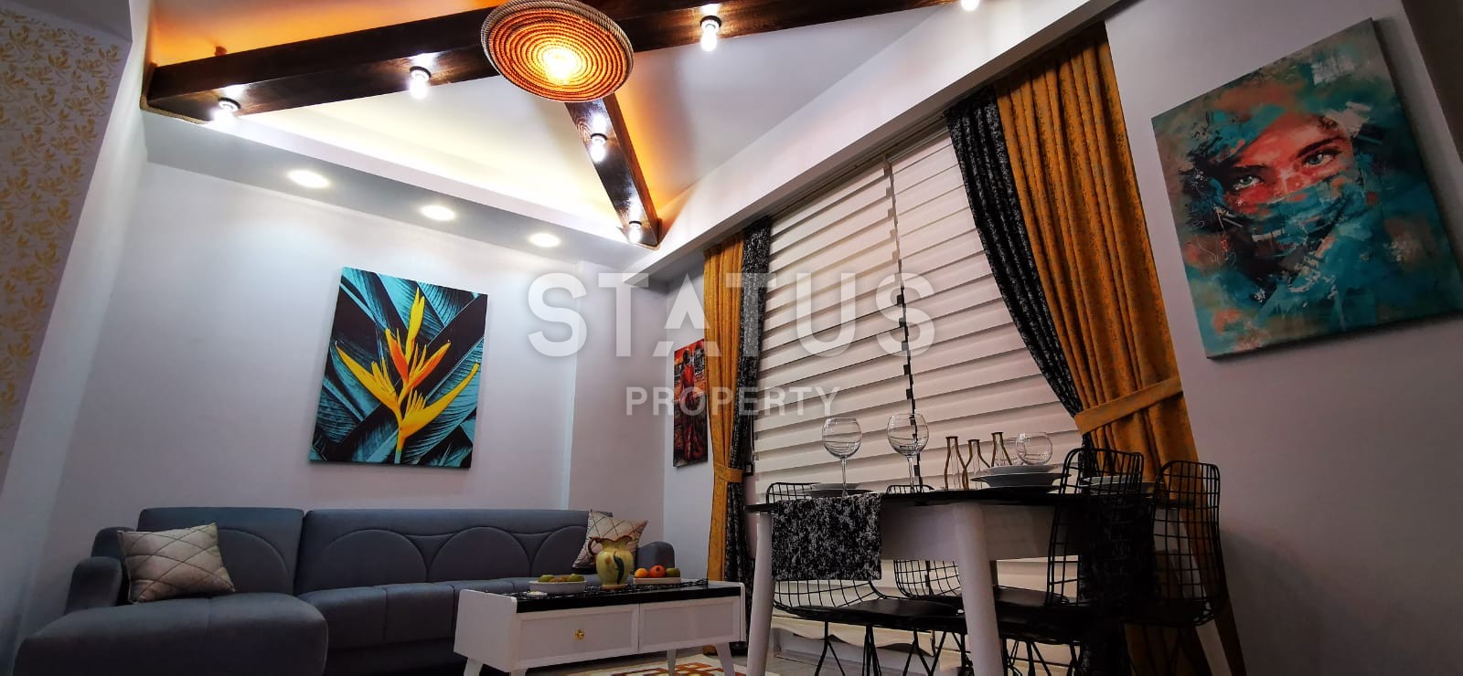 Меблированные апартаменты 1+1 в комплексе с инфраструктурой 47 м2. Махмутлар, Алания. фото 24