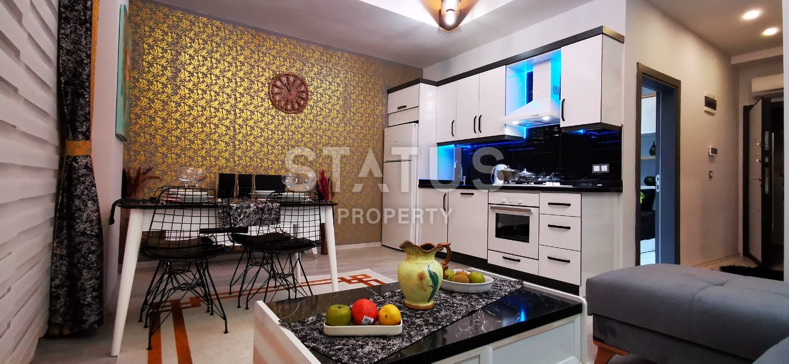 Меблированные апартаменты 1+1 в комплексе с инфраструктурой 47 м2. Махмутлар, Алания. фото 26