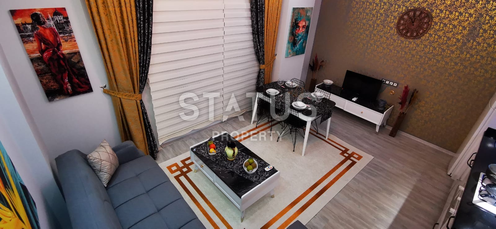 Меблированные апартаменты 1+1 в комплексе с инфраструктурой 47 м2. Махмутлар, Алания. фото 28