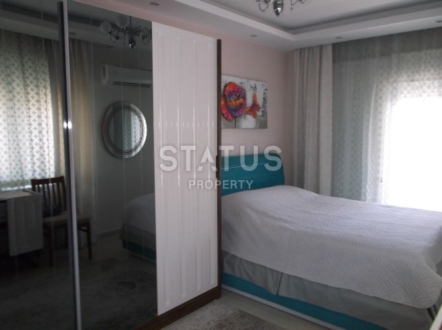 Апартаменты 3+1 в центре Алании с мебелью и техникой в комплексе с бассейном в 600 метрах от пляжа Клеопатры фото 4