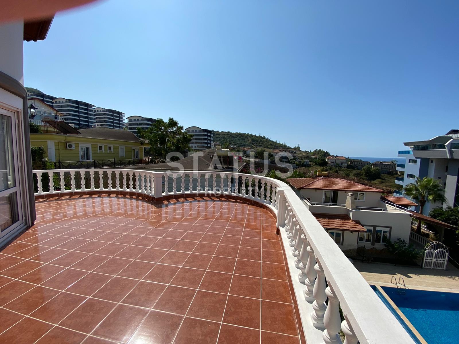 Уютная вилла 3+1 с видом на море, 240 м2. Каргыджак, Алания. фото 5