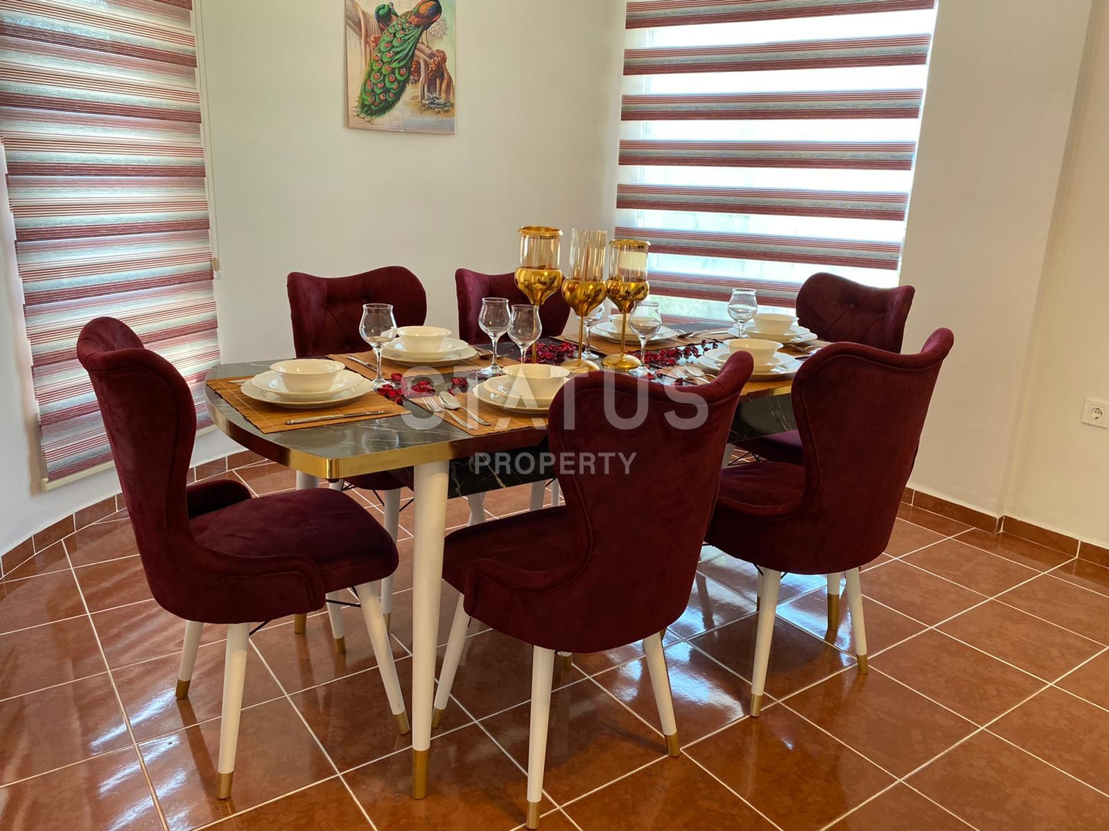 Уютная вилла 3+1 с видом на море, 240 м2. Каргыджак, Алания. фото 10