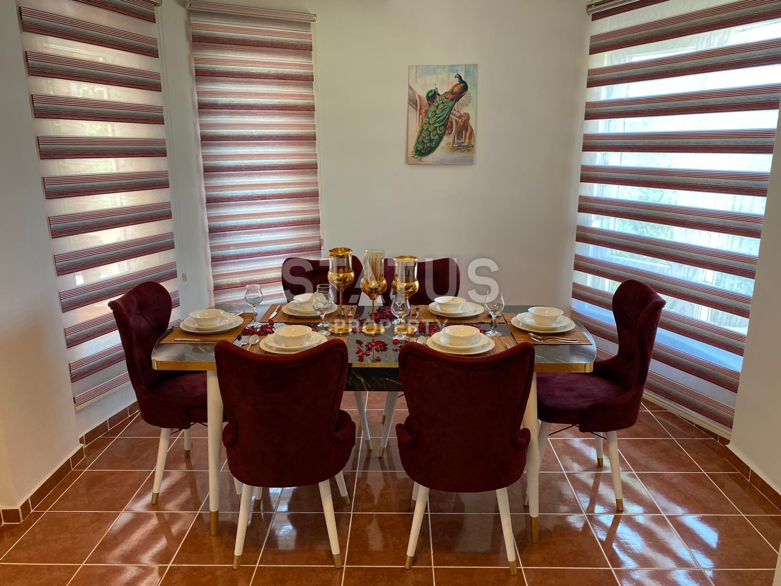 Уютная вилла 3+1 с видом на море, 240 м2. Каргыджак, Алания. фото 12