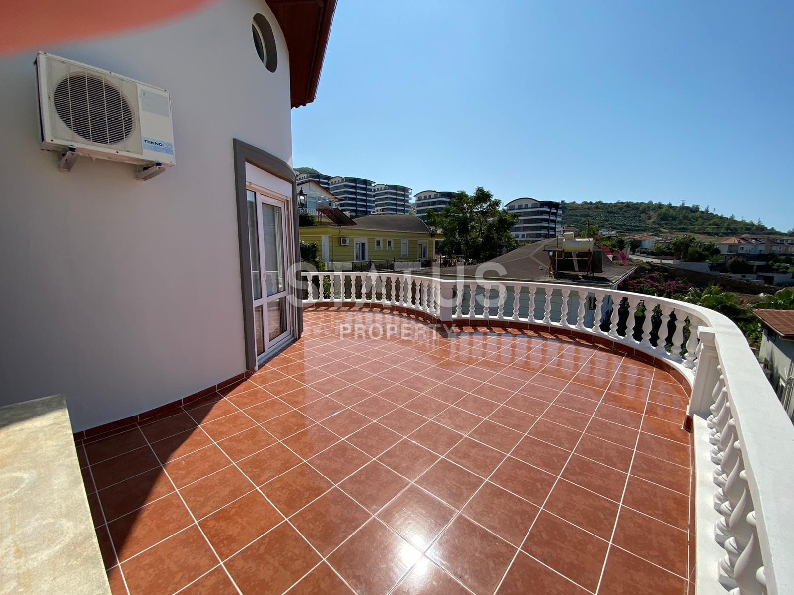 Уютная вилла 3+1 с видом на море, 240 м2. Каргыджак, Алания. фото 15