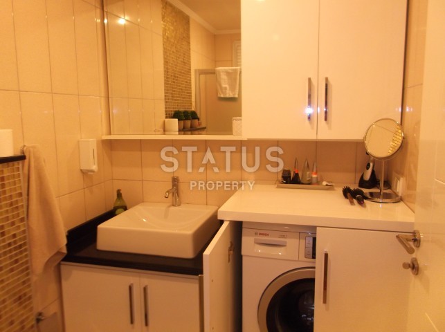 Апартаменты 3+1 в центре Алании с мебелью и техникой в комплексе с бассейном в 600 метрах от пляжа Клеопатры фото 12