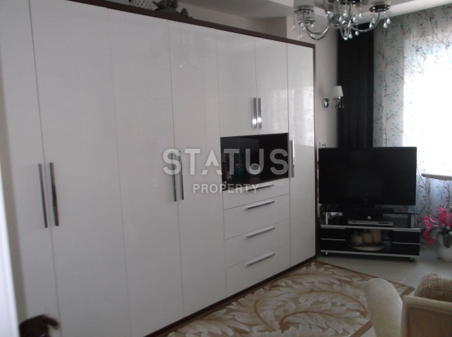 Апартаменты 3+1 в центре Алании с мебелью и техникой в комплексе с бассейном в 600 метрах от пляжа Клеопатры фото 13